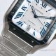TW Factory 1-1 Best Replica Cartier Santos Large Model Men's Watch Blue ADLC White Dial (4)_th.jpg